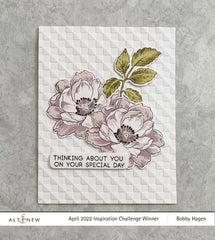 Embossing Folder Checkered Squares 3D Embossing Folder