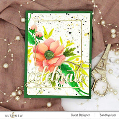 Embossing Folder Cheerful Bloom 3D Embossing Folder