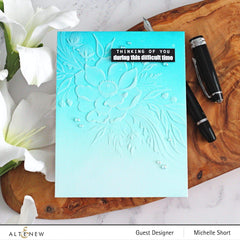 Embossing Folder Cheerful Bloom 3D Embossing Folder