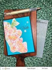 Embossing Folder Cherry Plum Blossom 3D Embossing Folder