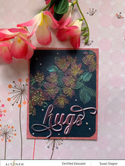 Embossing Folder Cherry Plum Blossom 3D Embossing Folder