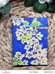 Embossing Folder Cherry Plum Blossom 3D Embossing Folder