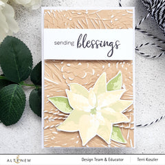 Embossing Folder Classic Pinecones Slim 3D Embossing Folder