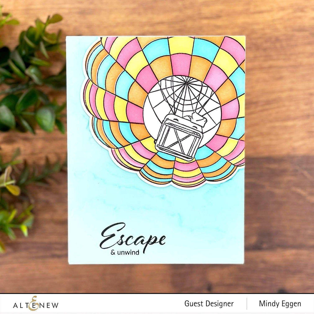 Embossing Folder Cloudy Day 3D Embossing Folder