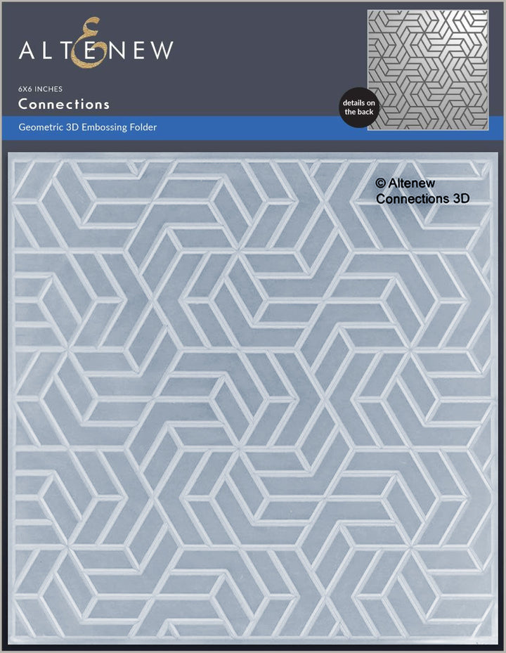 Embossing Folder Connections 3D Embossing Folder