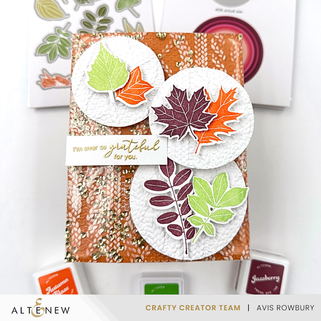 Embossing Folder Cozy Sweater 3D Embossing Folder