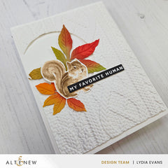 Embossing Folder Cozy Sweater 3D Embossing Folder