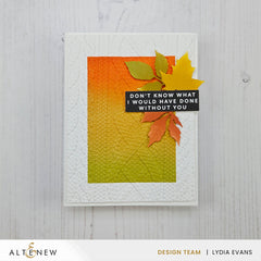 Embossing Folder Cozy Sweater 3D Embossing Folder