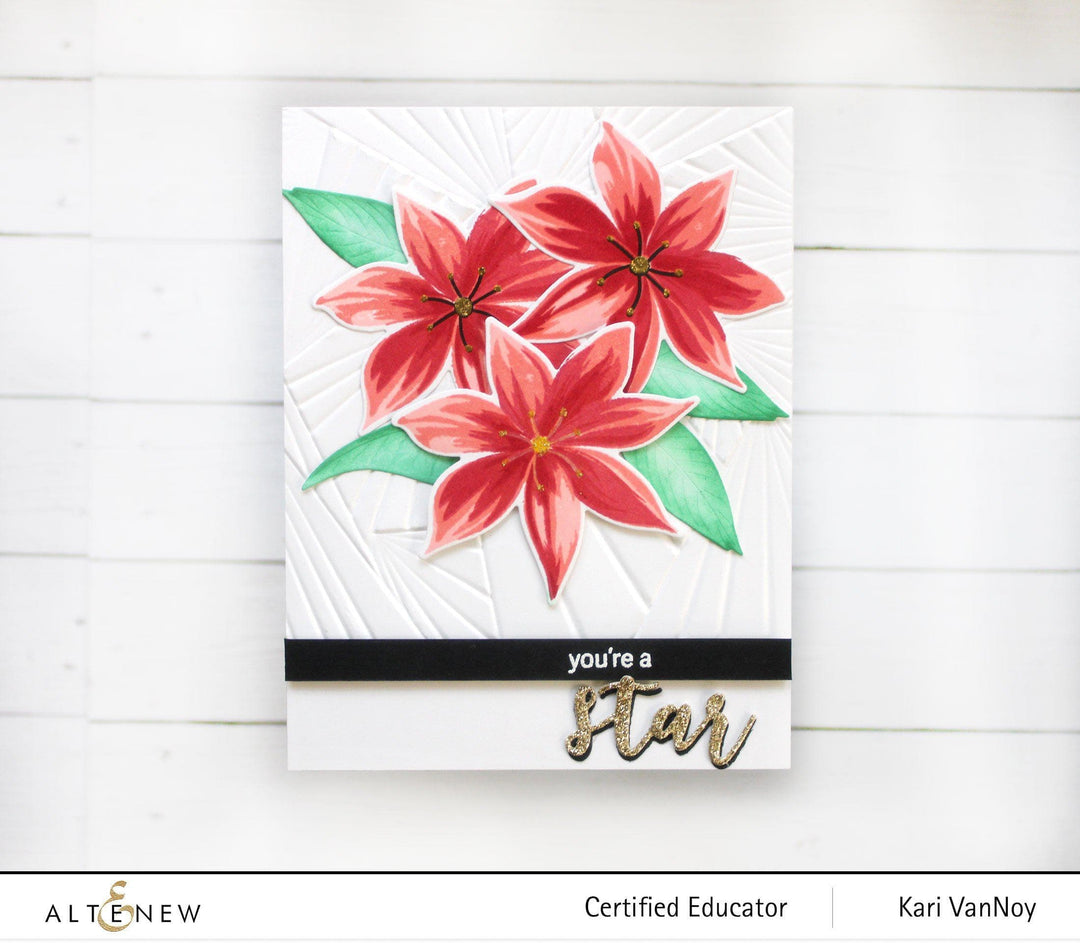 Embossing Folder Cross Weaves 3D Embossing Folder