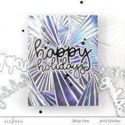 Embossing Folder Cross Weaves 3D Embossing Folder