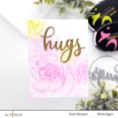 Embossing Folder Cupped Blossoms 3D Embossing Folder