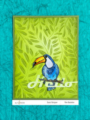 Embossing Folder Curving Leaves 3D Embossing Folder