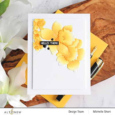 Embossing Folder Daffodil Delight 3D Embossing Folder