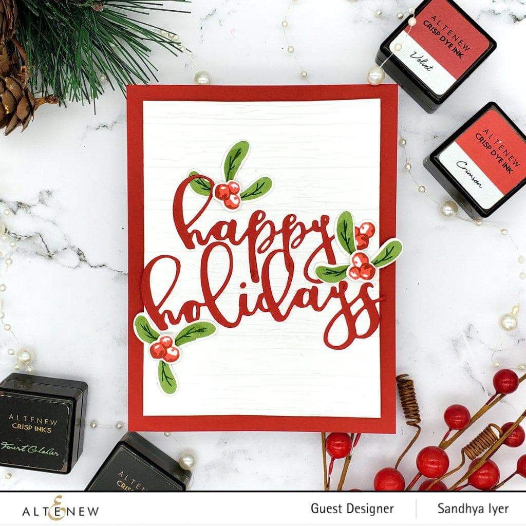 Embossing Folder Deck Planks 3D Embossing Folder