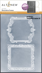 Embossing Folder Decorative Frames 3D Embossing Folder & Die Set