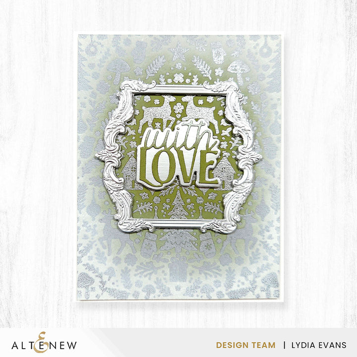 Embossing Folder Decorative Frames 3D Embossing Folder & Die Set