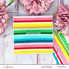 Embossing Folder Delightful Frame 3D Embossing Folder