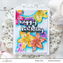 Embossing Folder Delightful Frame 3D Embossing Folder