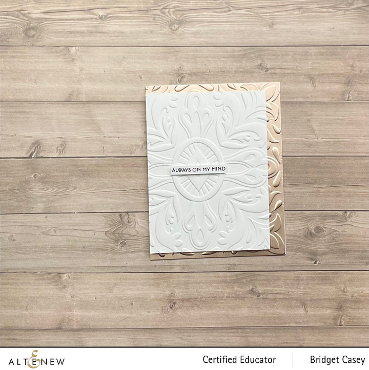 Embossing Folder Fantasy Emblem 3D Embossing Folder