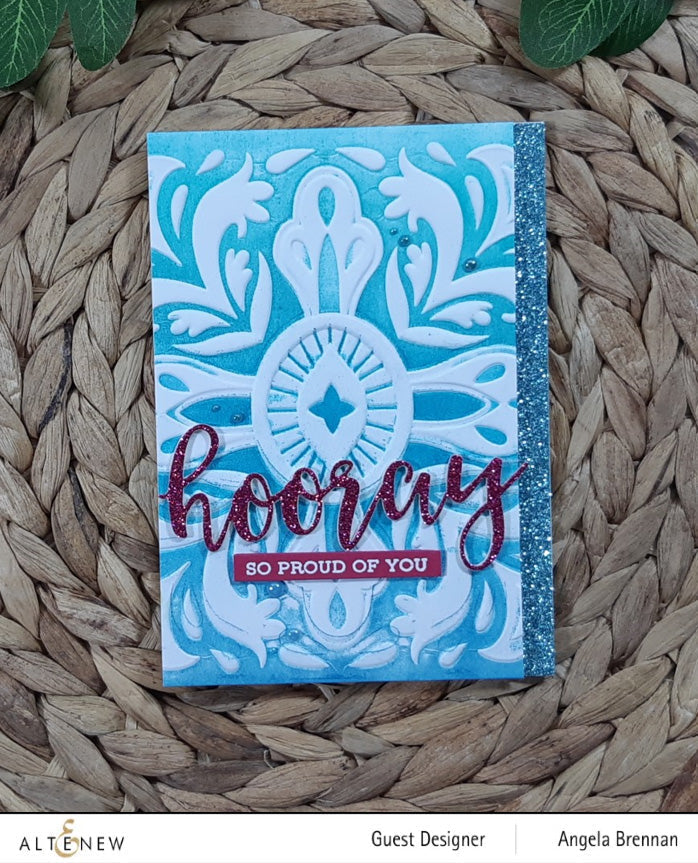 Embossing Folder Fantasy Emblem 3D Embossing Folder