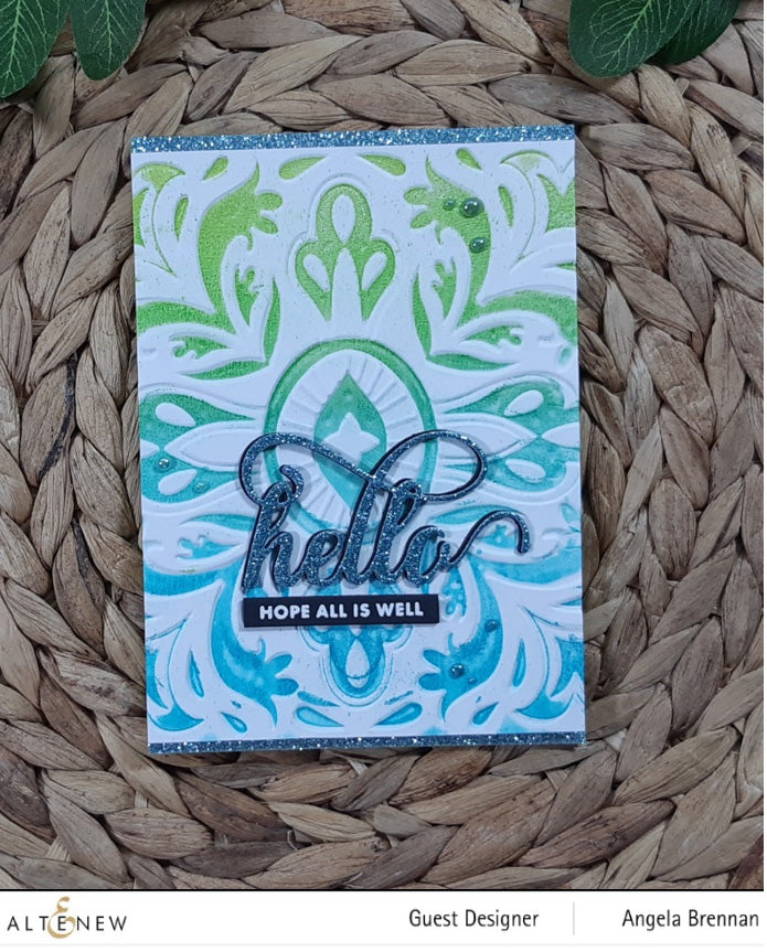 Embossing Folder Fantasy Emblem 3D Embossing Folder
