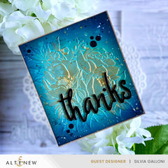 Embossing Folder Farmhouse Florals 3D Embossing Folder