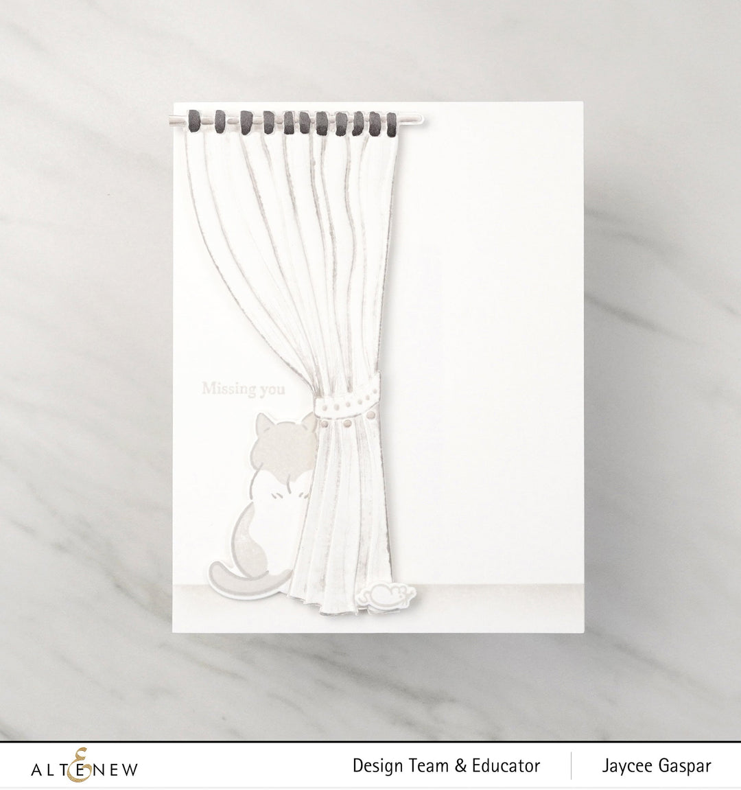 Embossing Folder Folded Drapes 3D Embossing Folder