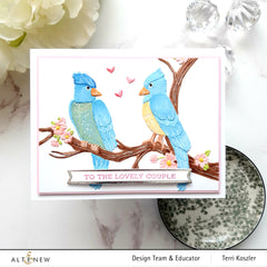 Embossing Folder Folktale Birds 3D Embossing Folder