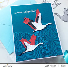 Embossing Folder From Land to Sea 3D Embossing Folder
