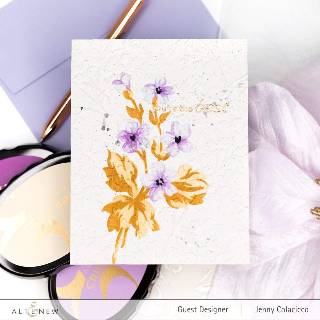 Embossing Folder Garden Harmony 3D Embossing Folder