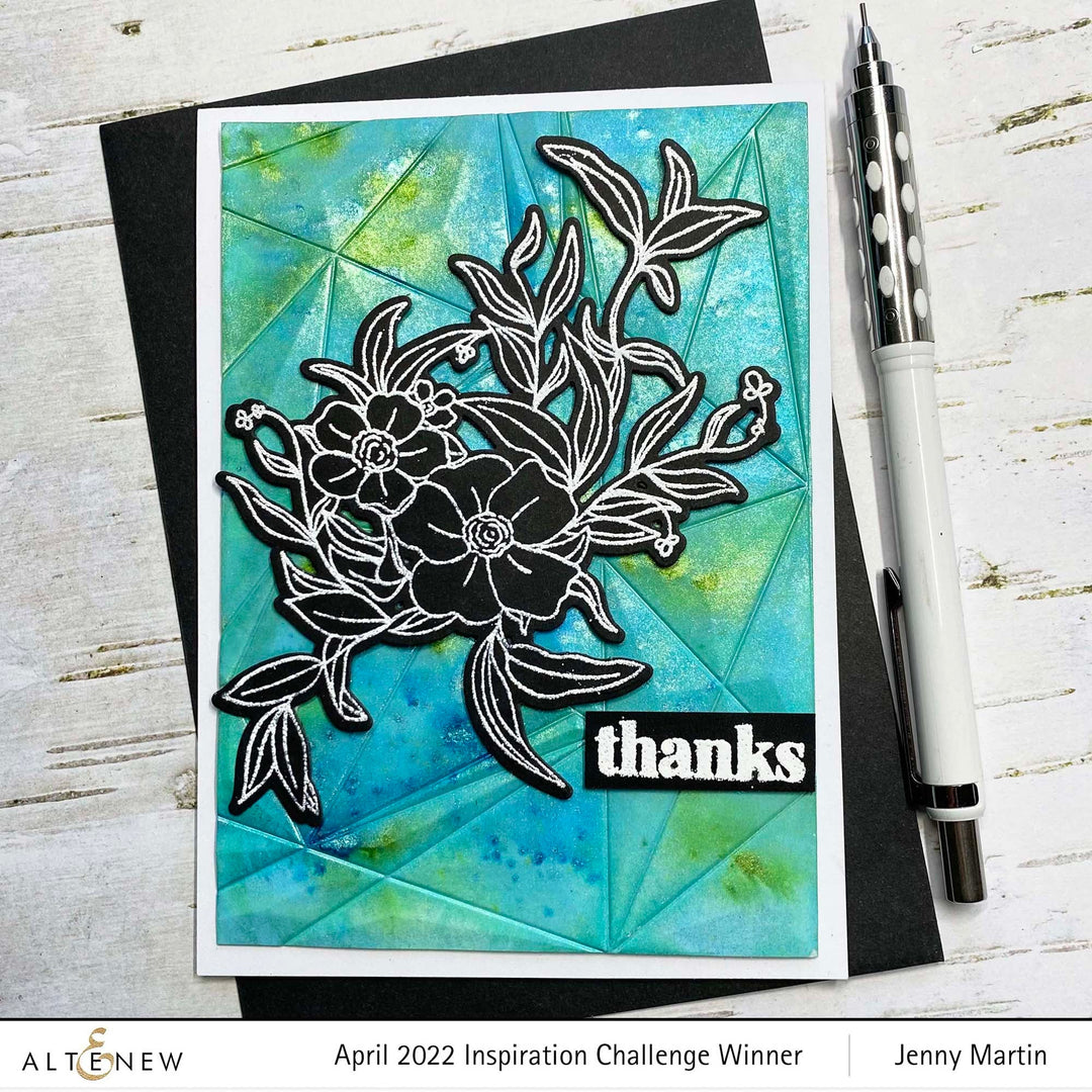 Embossing Folder Gem Pattern 3D Embossing Folder