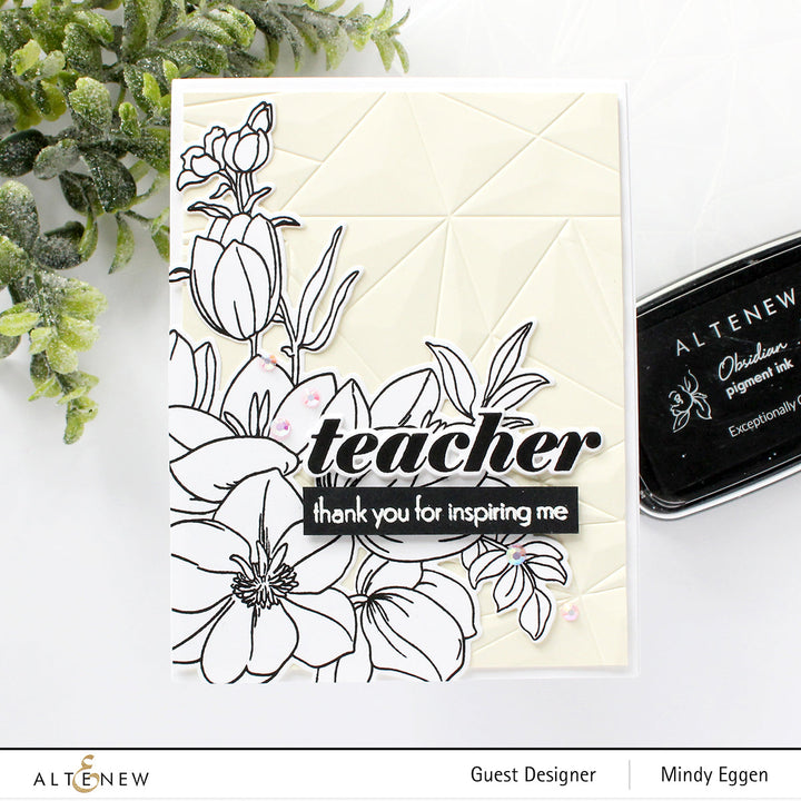 Embossing Folder Gem Pattern 3D Embossing Folder