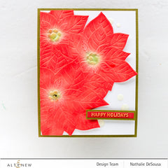 Embossing Folder Happy Holidays 3D Embossing Folder