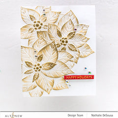 Embossing Folder Happy Holidays 3D Embossing Folder