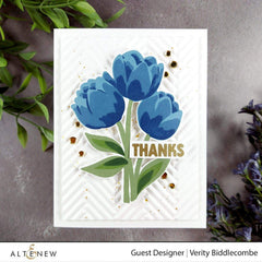 Embossing Folder Herringbone Tiles 3D Embossing Folder