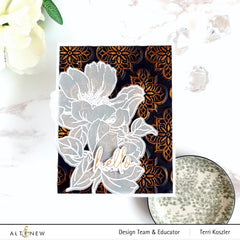 Embossing Folder Intricate Tiles 3D Embossing Folder