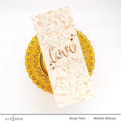 Embossing Folder Ixora 3D Embossing Folder