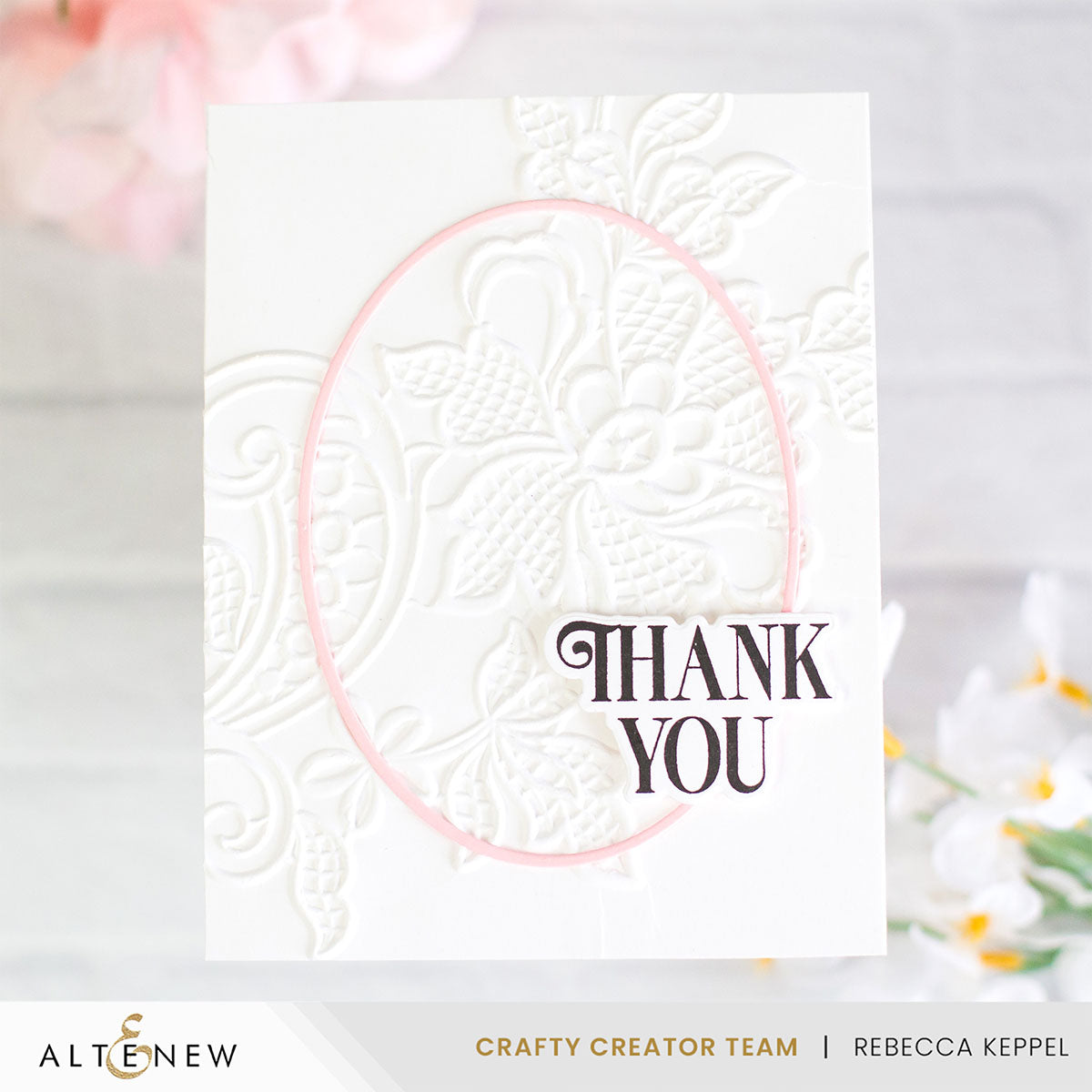 Embossing Folder Lace 3D Embossing Folder