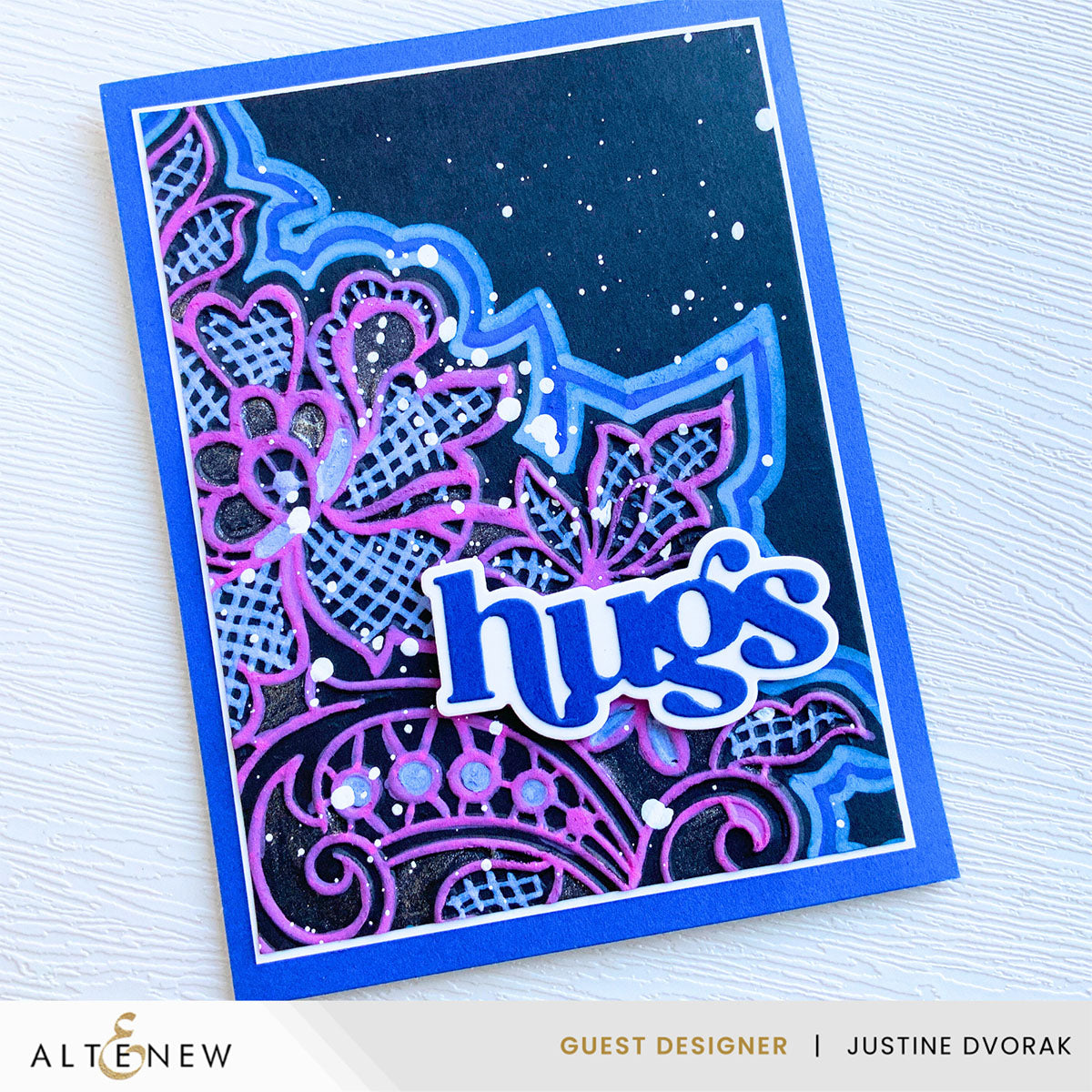 Embossing Folder Lace 3D Embossing Folder
