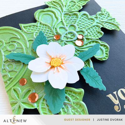 Embossing Folder Lace 3D Embossing Folder