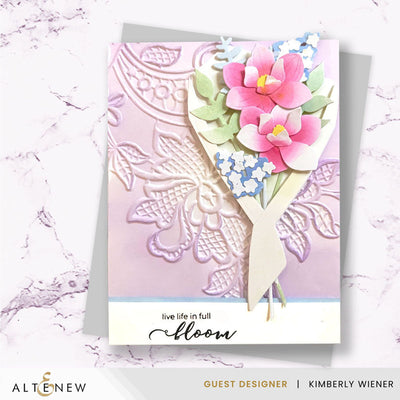 Embossing Folder Lace 3D Embossing Folder