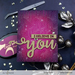 Embossing Folder Linked Ovals 3D Embossing Folder