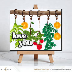 Embossing Folder Love, Preserved 3D Embossing Folder