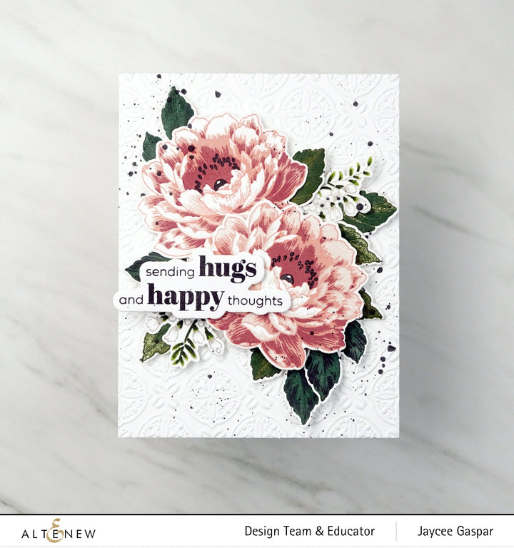 Embossing Folder Luxurious Motifs 3D Embossing Folder