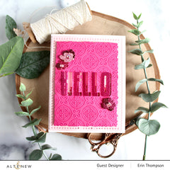 Embossing Folder Luxurious Motifs 3D Embossing Folder