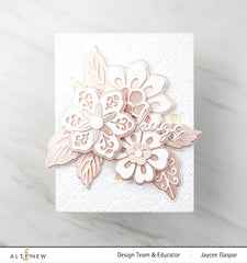 Embossing Folder Luxurious Motifs 3D Embossing Folder