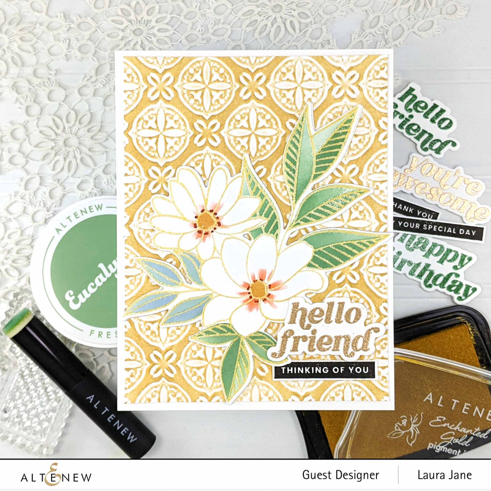 Embossing Folder Luxurious Motifs 3D Embossing Folder