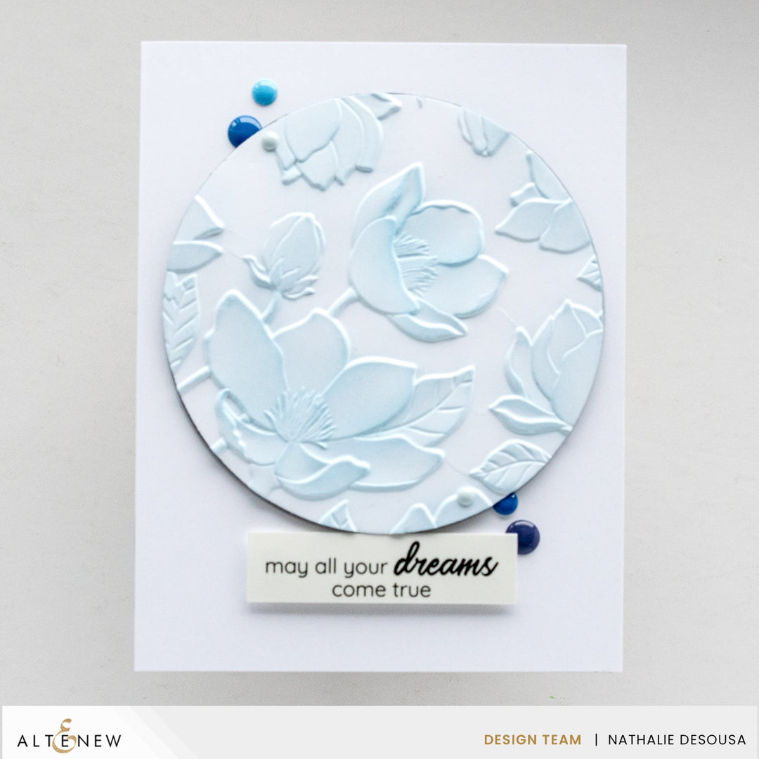 Embossing Folder Magnolia Dreams 3D Embossing Folder