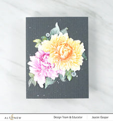 Embossing Folder Majestic Bloom 3D Embossing Folder