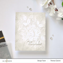 Embossing Folder Majestic Bloom 3D Embossing Folder